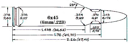 6x45 ballistics|6mmx45 ballistics.